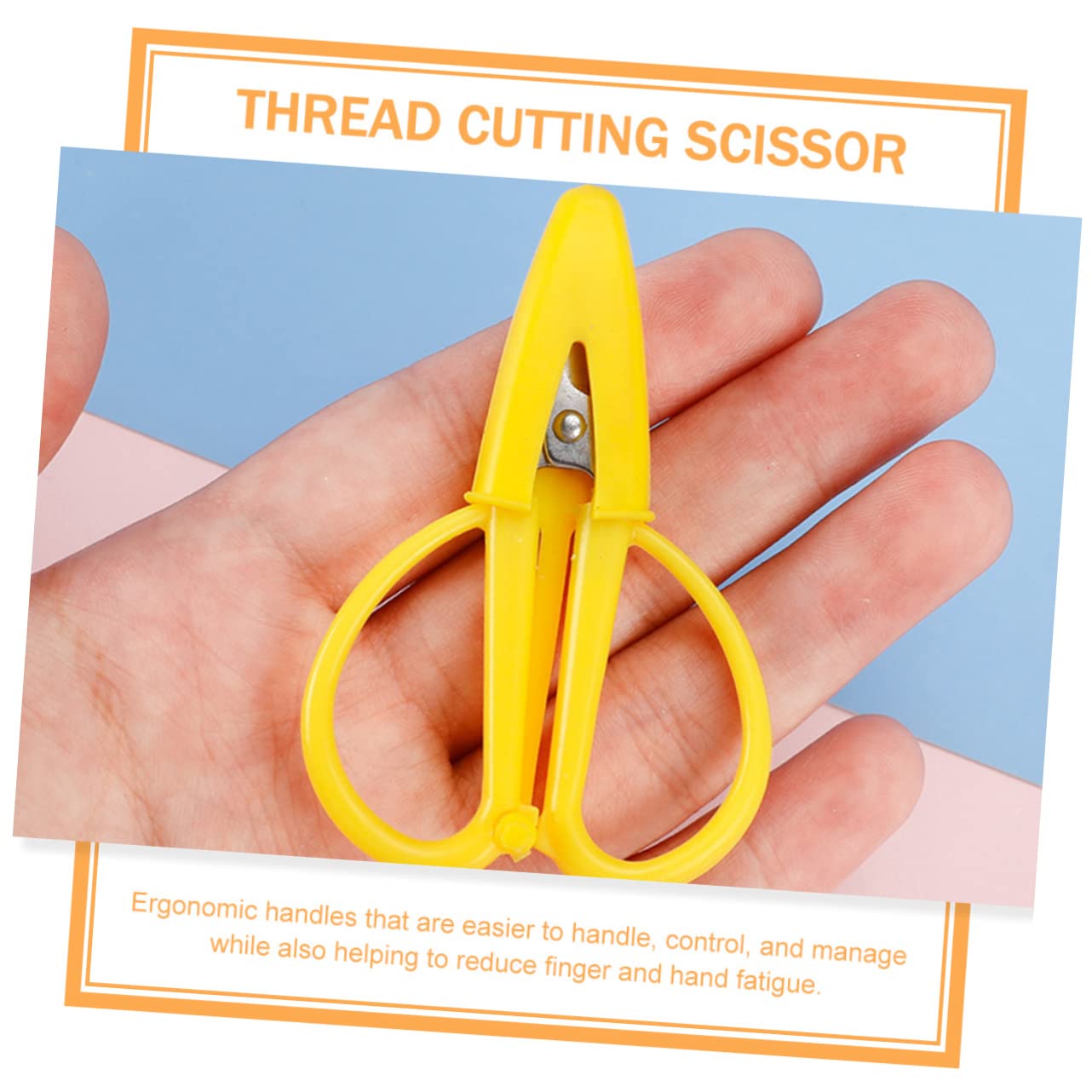 TEHAUX 12piezas Mini Tijeras Con Funda Tijeras De Corte De Tela Portátiles Para Bordado Con Diseño Ergonómico y Punta Precisa Para Manualidades y Costura