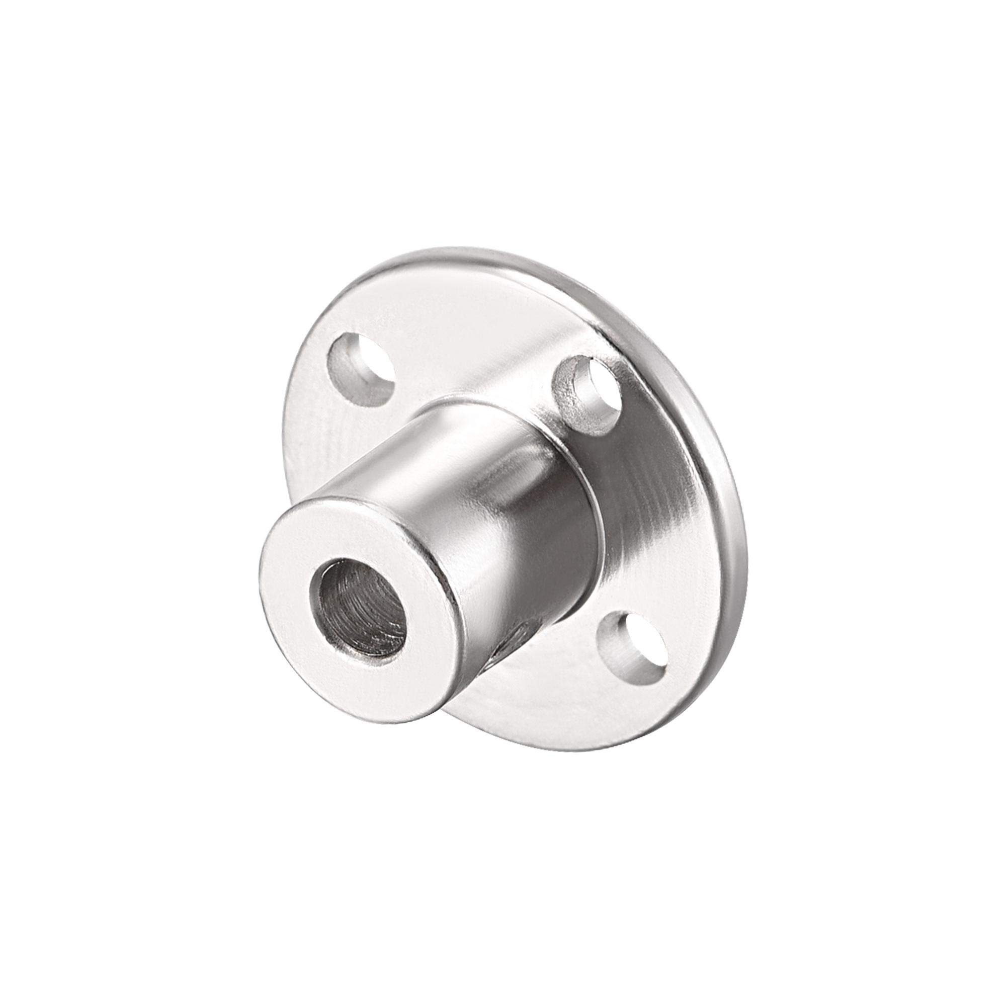 4 Accouplements D'arbre Rigides 4mm - Pour Modèles RC, Moteurs DIY - En Laiton Plaqué Fer - Lot De 4