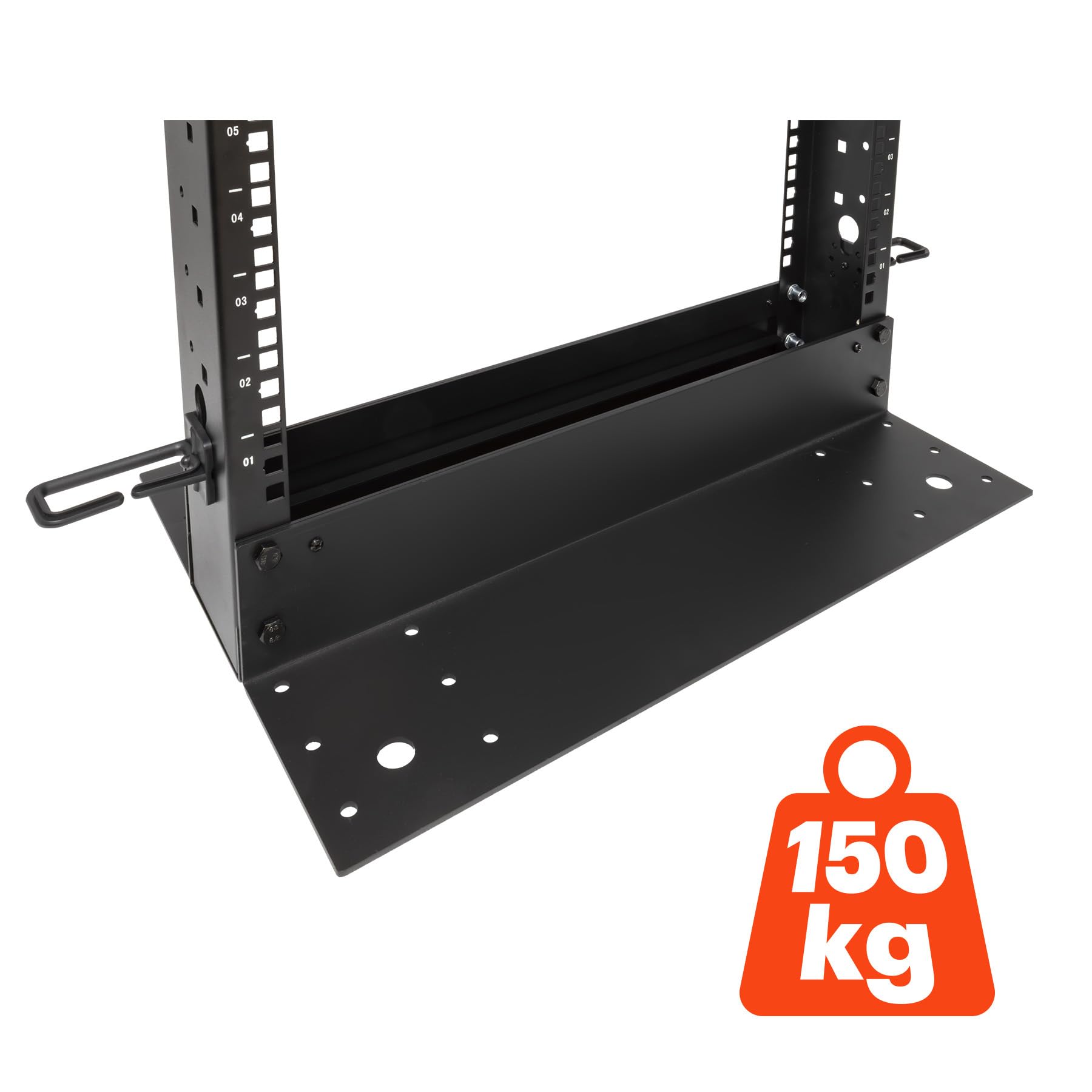 Aiten Data Armario Rack de Marco Abierto 22U de 2 Columnas Post 19″ (515 x 363 x 1116 mm)