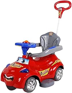 لعبة سيارة للاطفال من الجنسين، موديل Ht-5512، لون احمر، 81588، ضمان لمدة عام واحد