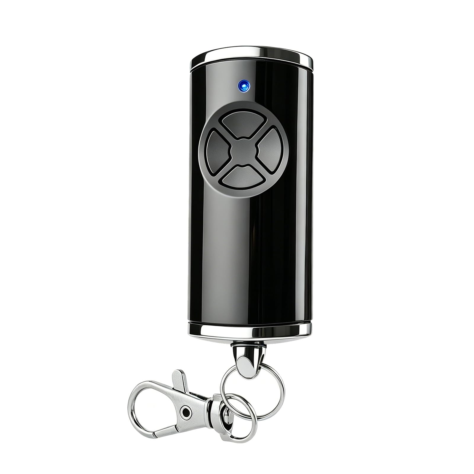 Garage Door Remote Control Compatible with Hörmann HSE4-868 BS HS4-868-BS, 868MHz 4 Button Hand Transmitter with Blue LED, Keychain Fob