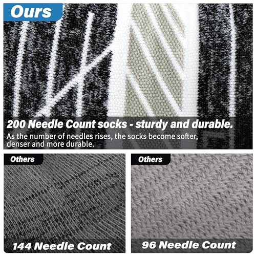 Hylaea No Show Running Athletic Anti-Blister Wicking Coolmax Socks, Seamless Anti-odor4