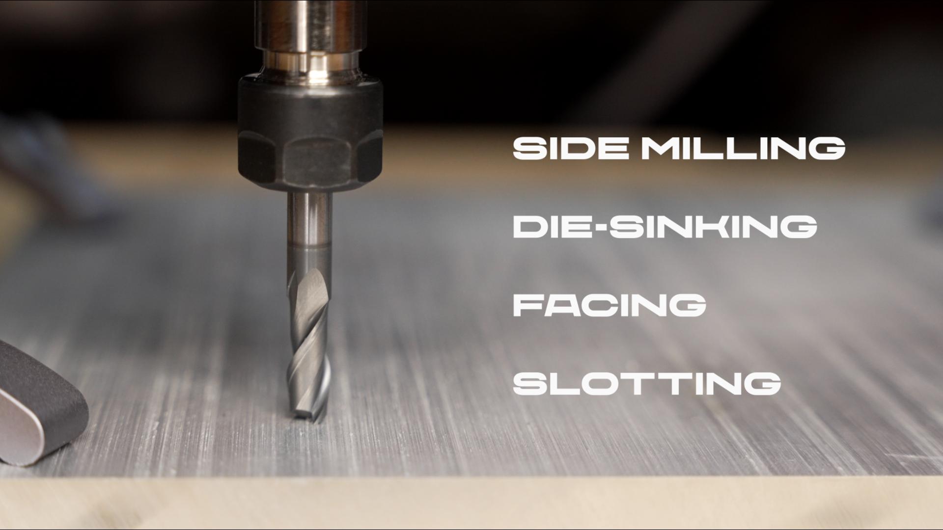 Image of 2MM End Mills 4MM Shank, 2 Flute Carbide Square Endmill with AlCrN Coated, Upcut Spiral CNC Router Bits for Alloy Steel, Metal and Stainless Steel