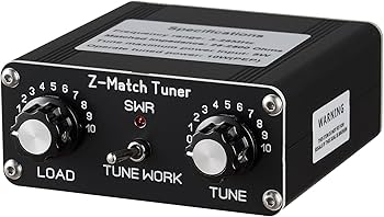 トランシーバー HF Band Antenna Tuner WELZ AC-200 Amazon.com: QRP Z-Match Manual Antenna Tuner 3-28 MHz for