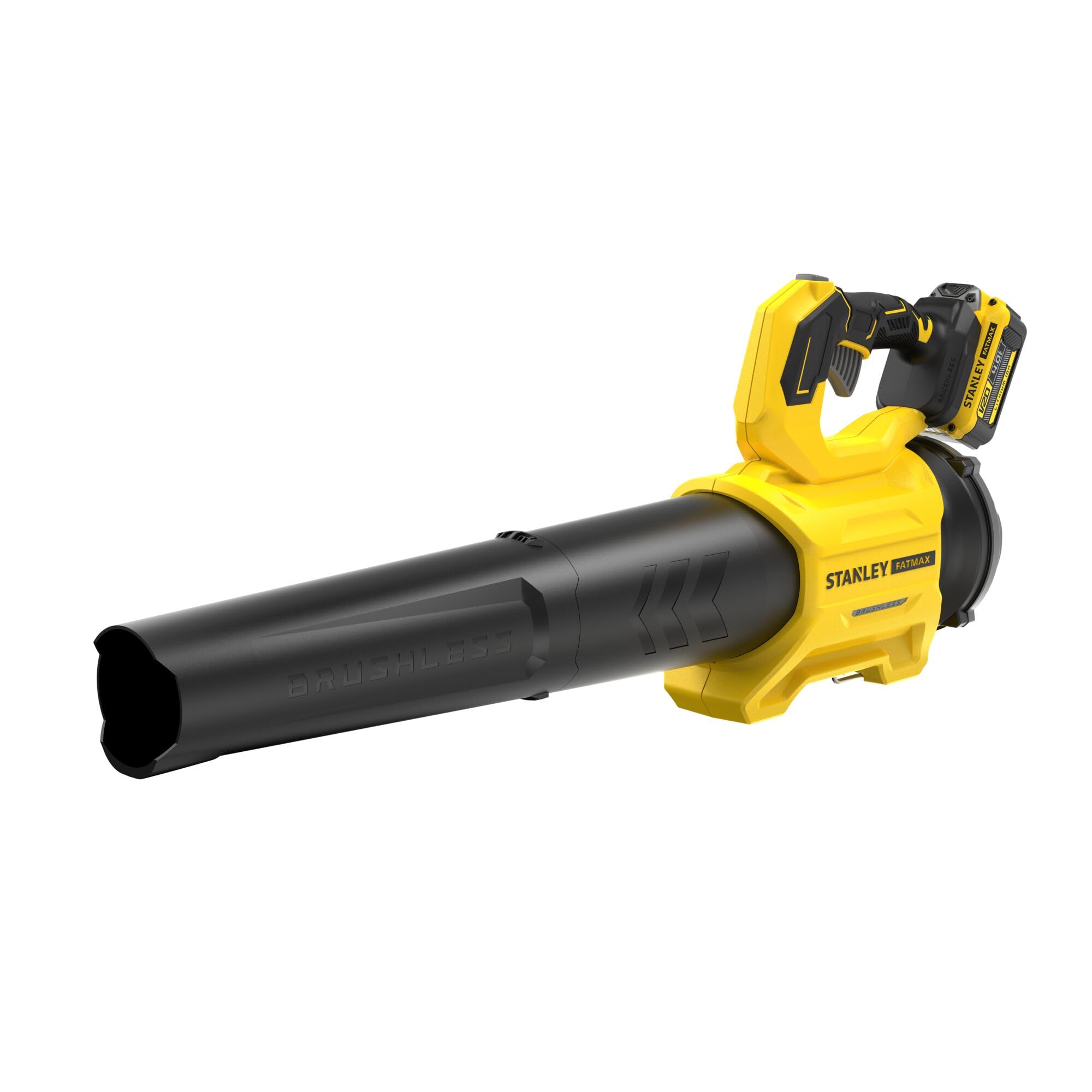 STANLEY Soplador sin escobillas V20 Li-Ion 18V sin batería/cargador pour pros et bricoleurs, avec norme technique, montage précis