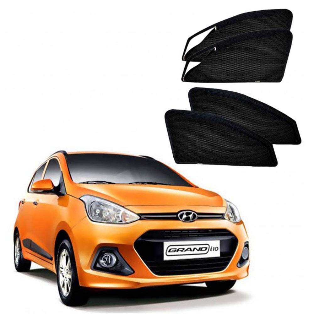 S.S. Car Window Curtain Work Side Window Zipper Sun Shade for