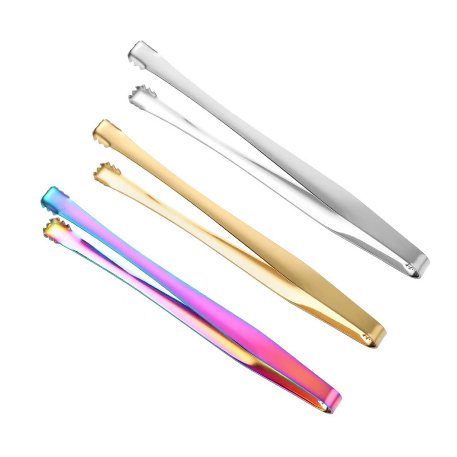 MALSSE Multipurpose 201 Steels Ices Claws Set for Home Use Boileds Eggs Peelers and Beverages Tongs Steels Eggs Shell Removers Tool Kitchen