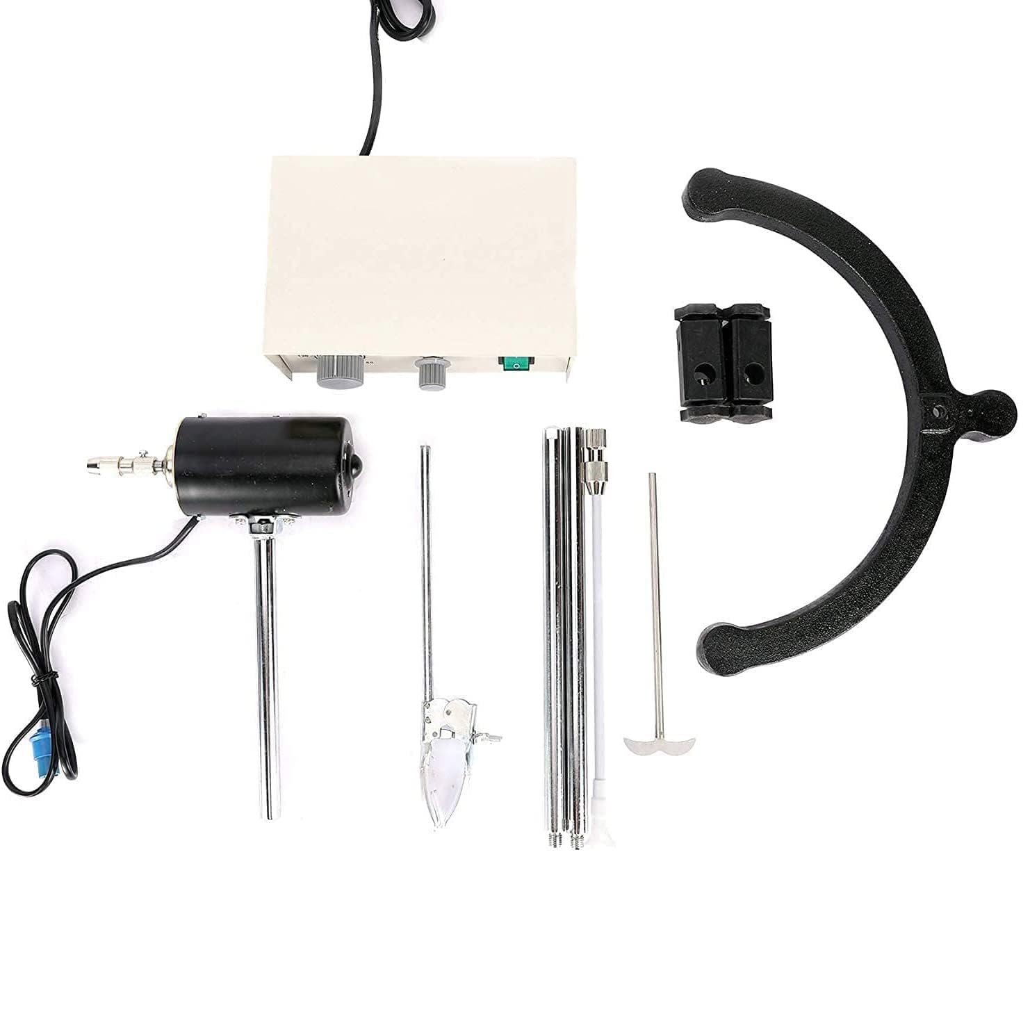 Magnetrührer, 100 W, verstellbare Höhe, elektrischer Mixer, 0–3000 U/min Geschwindigkeit, 0–120 Minuten Timer für Laborgebrauch, effiziente Laborausrüstung
