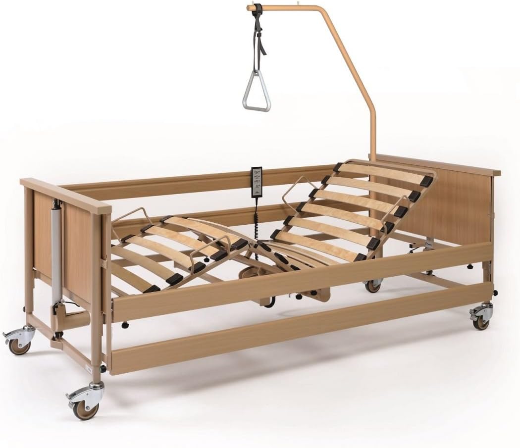 Burmeier Dali II Care Bed with 24 Volt and Erector Hospital Bed