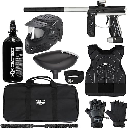 Miniatura 7 de Action Village Empire Axe 2.0 Nivel 2 Protector Kit de pistola de paintball Negro Polvo/Negro Polvo