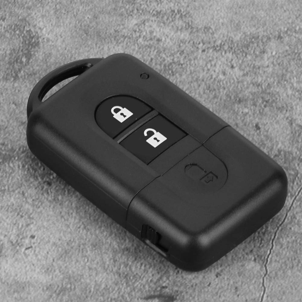 Étui De Rechange Pour Clé Voiture Nissan - Coque ABS 2 Boutons Pour Micra, X-Trail, Qashqai, Note