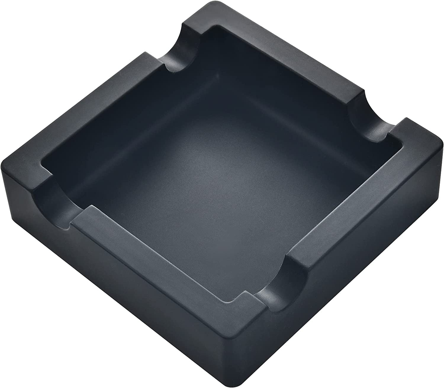 Cendrier à cigares en silicone noir idéal pour sublimer votre espace terrasse