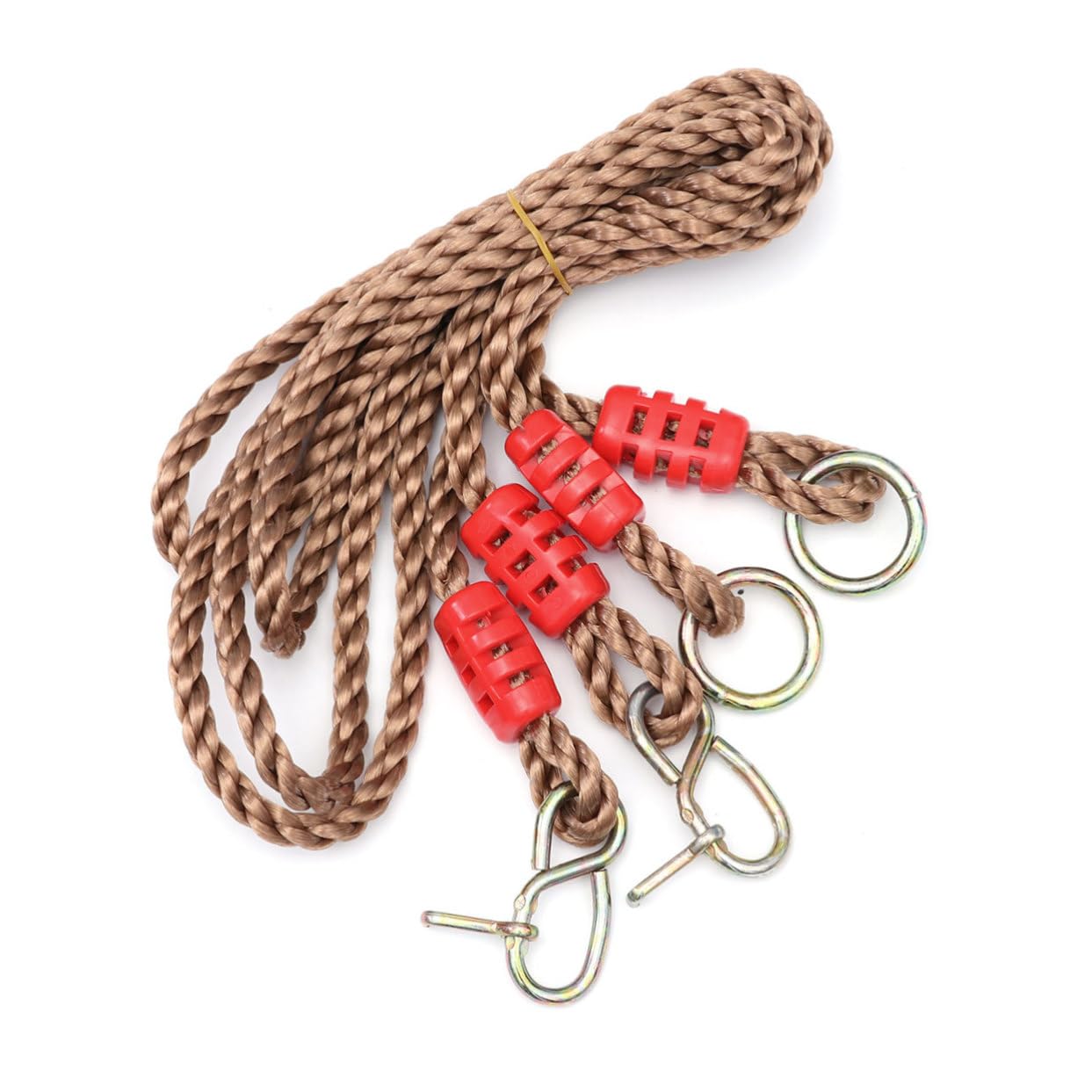 ifundom 1.8m Pe Swing Rope Adjustable Load-Bearing 300kg Great for Tree or Beam Swing
