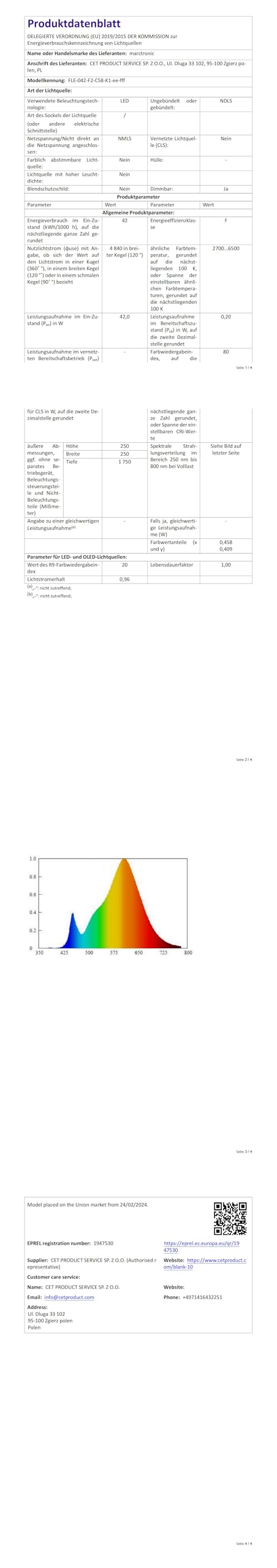 marctronic LED Stehlampe Deckenfluter Dimmbar, 42W 4200LM Superhelle Wohnzimmer Stehlampe mit Leselampe, 175CM Hohe Moderne Standleuchte mit Fernbedienung & Touch Steuerung für Schlafzimmer BüRo