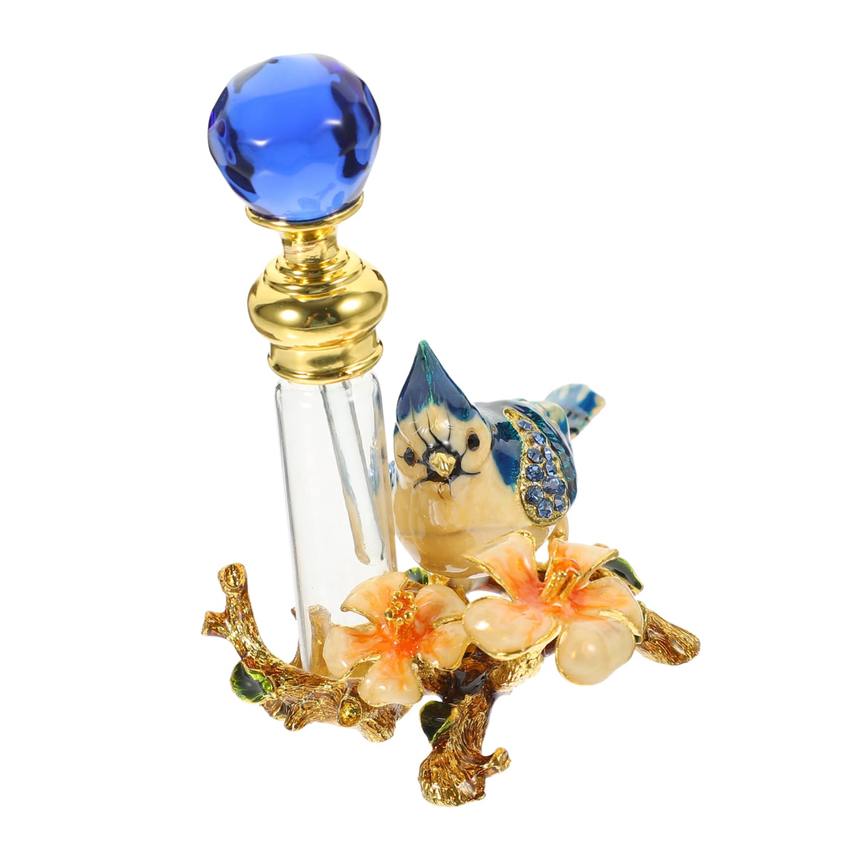 Baluue 2pezzi Bottiglia Profumo Vuota Elegante Stile Retro Per Oli Essenziali e Profumi Per Uso Personale e Professionale Design Pratico e Stile Raffinato