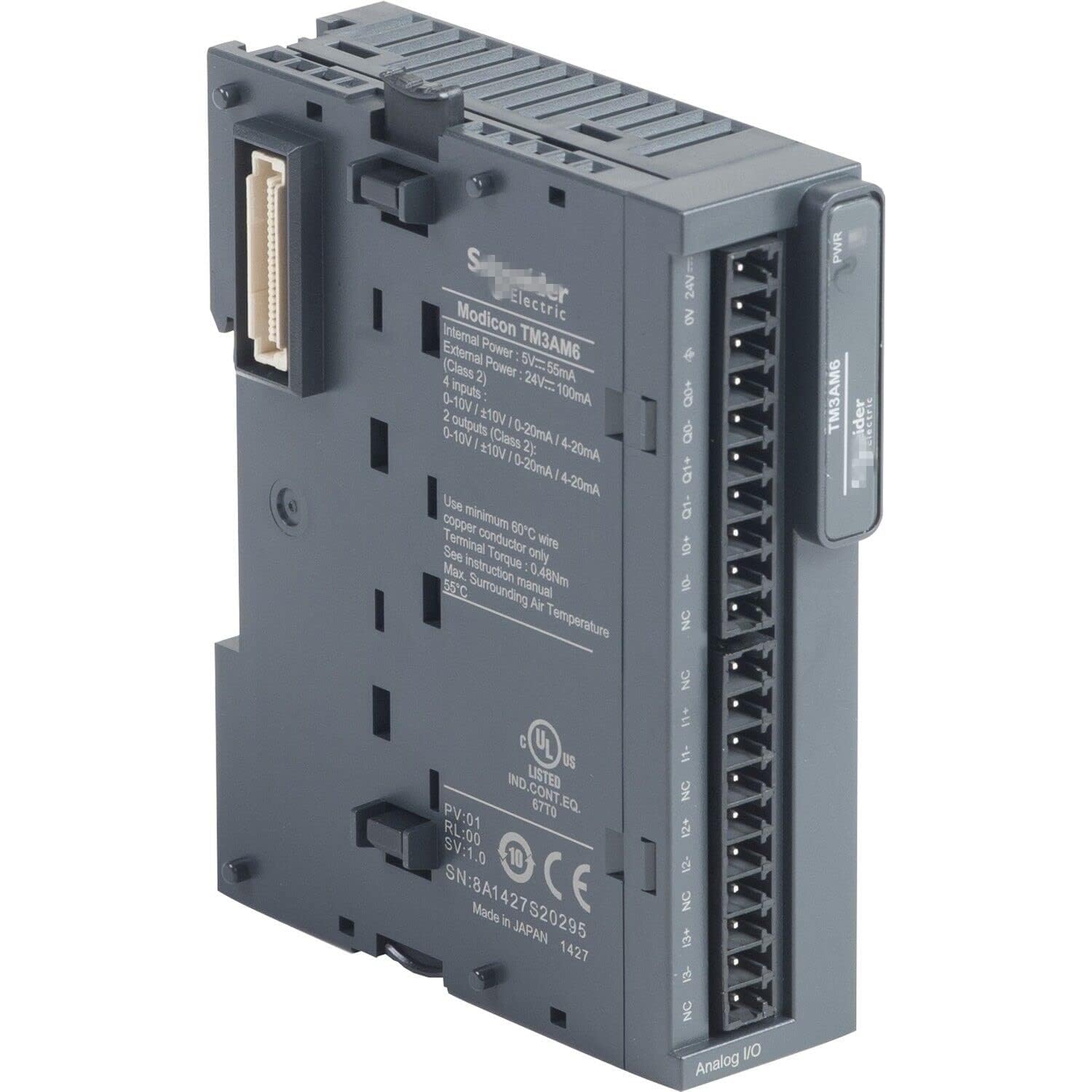 OGQNPJJCJ TM3AM6 Analog Input Module TM3AM6 PLC Module in Box