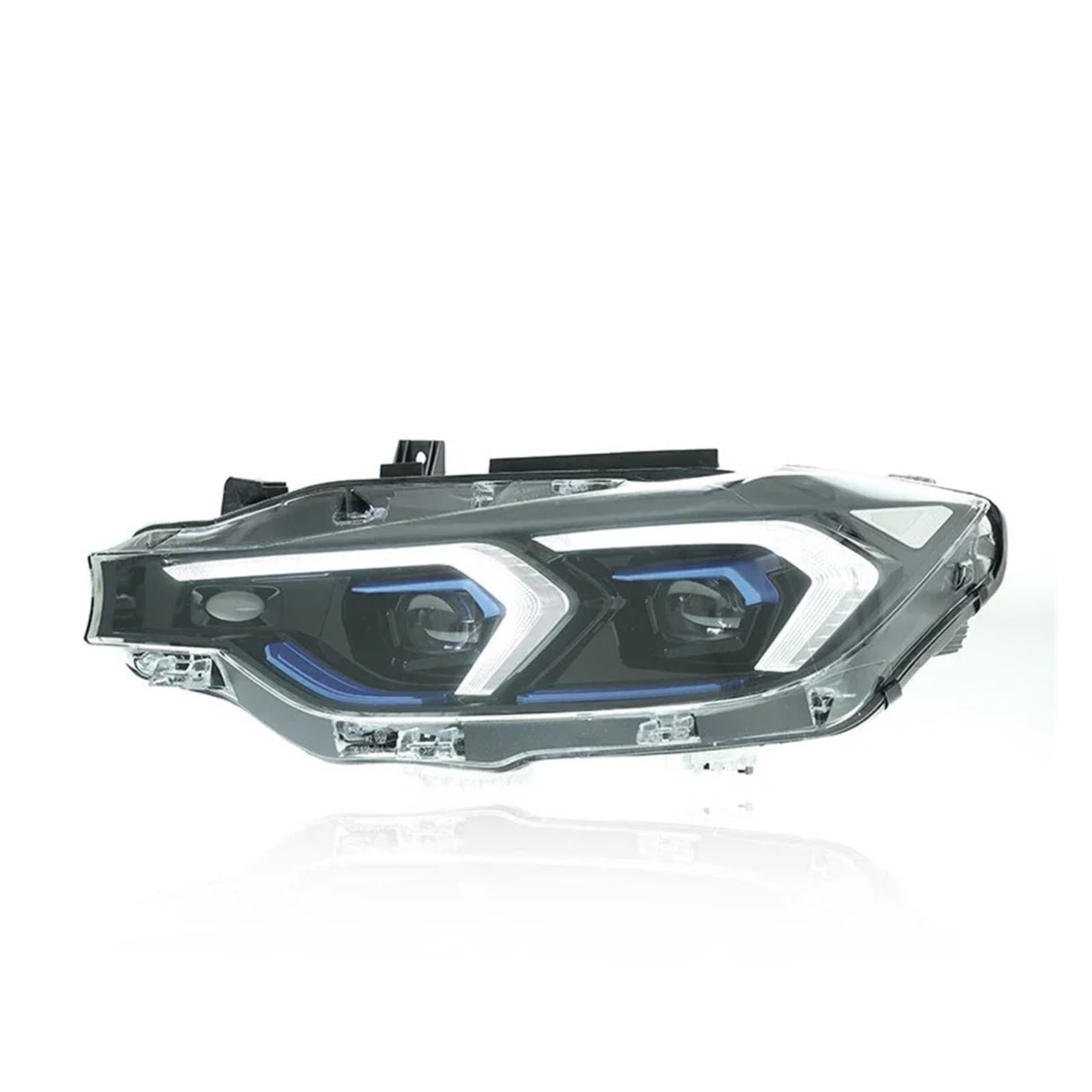 Lampada Fanale Posteriore Fari a LED per BMW Serie 3 M3 F30 F35 2013-2018 Accessori auto Indicatore di direzione anteriore per segnale per gruppo fari per Plug and Play(Original Halogen)