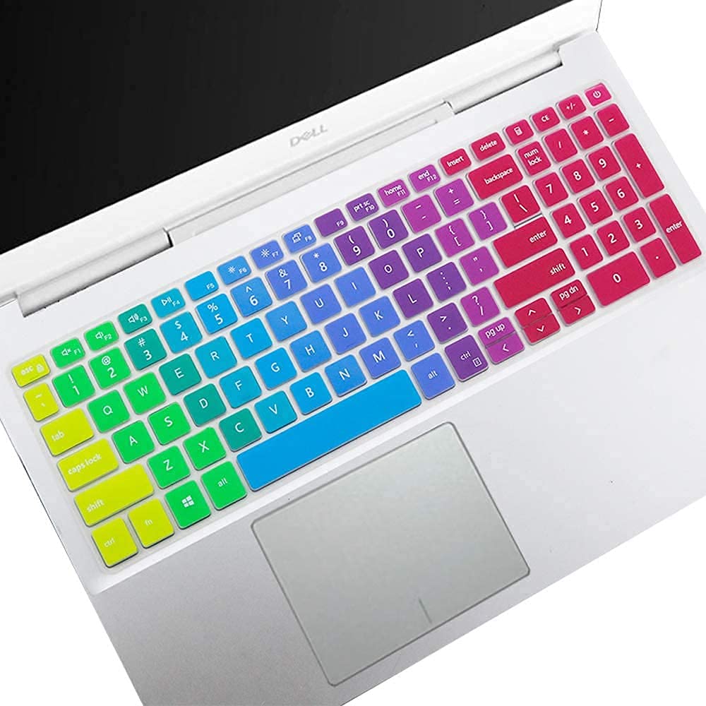 Laprite Keyboard Protector Cover Fit for Dell Inspiron 3501 Laptop - Rainbow (B09FXNNNXH) Amazon Price History, Amazon Price Tracker
