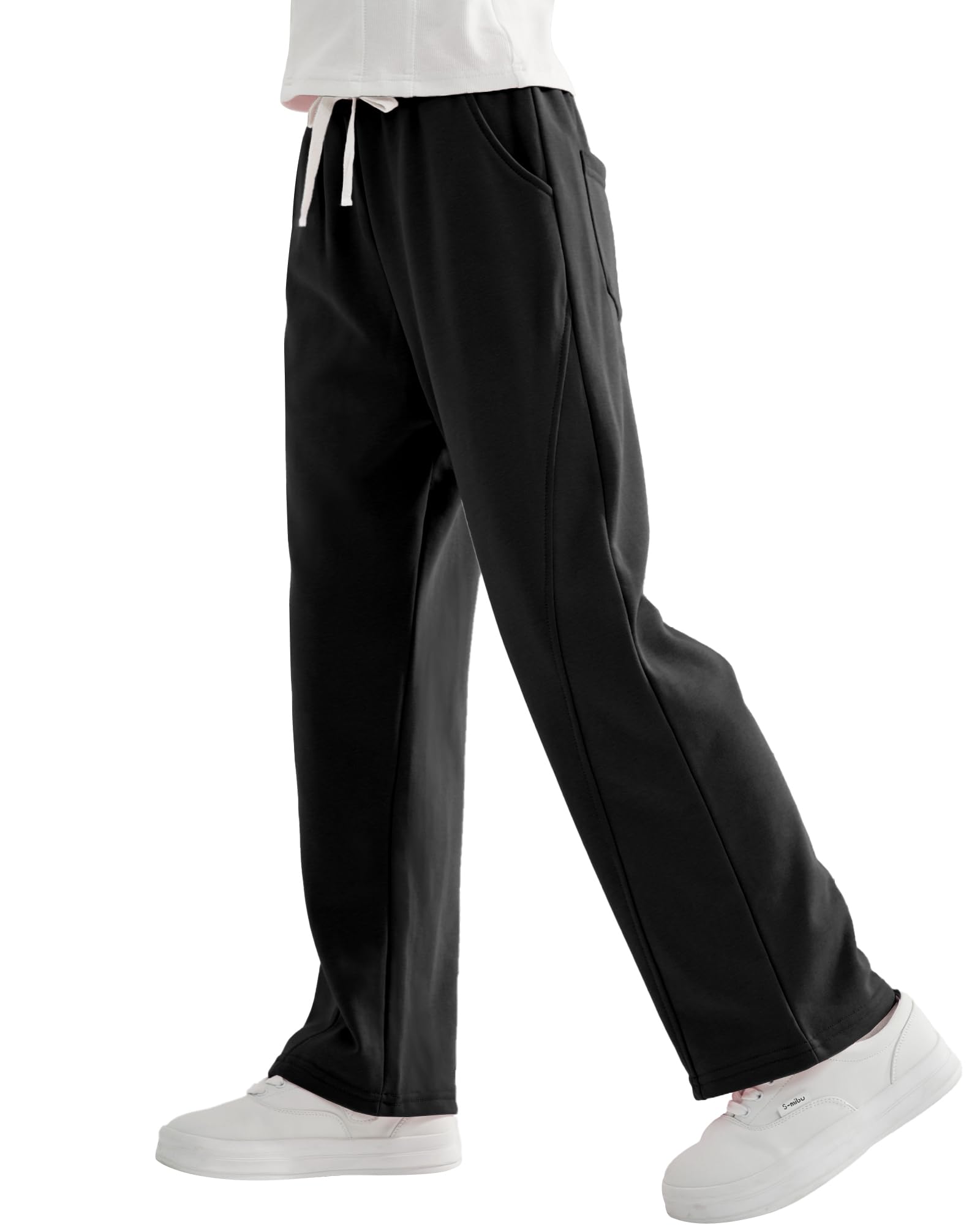 Pantalones Deportivos para Niñas con Cintura Elástica Ajuste Holgado