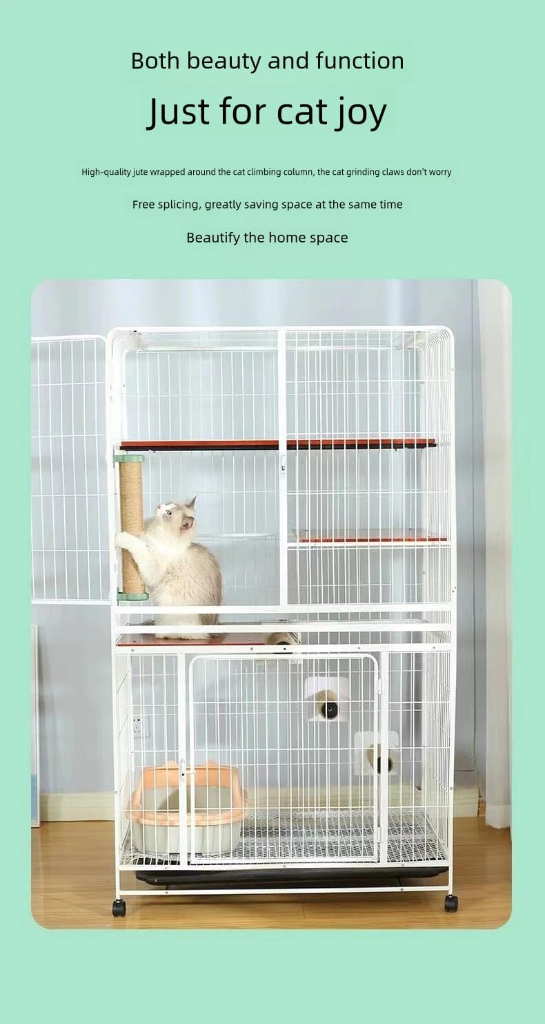 review Cat cage cat Climbing Column cat Stairs cat Grab Board Jute cat Grab Column Multi-Layer cat Climbing Frame Climbing cat Toys, yellow