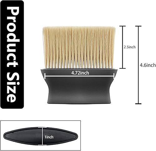 Miniatura 2 de Ziciner Cepillo para detalles interiores del automóvil, recolectores de polvo para eliminar cerdas ultra suaves, tablero de limpieza interior