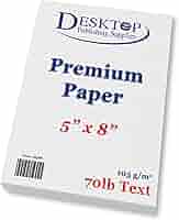 【新品】paper blanks 5点セット Amazon.com : Bright White Blank 5x8 Paper - Premium Feel