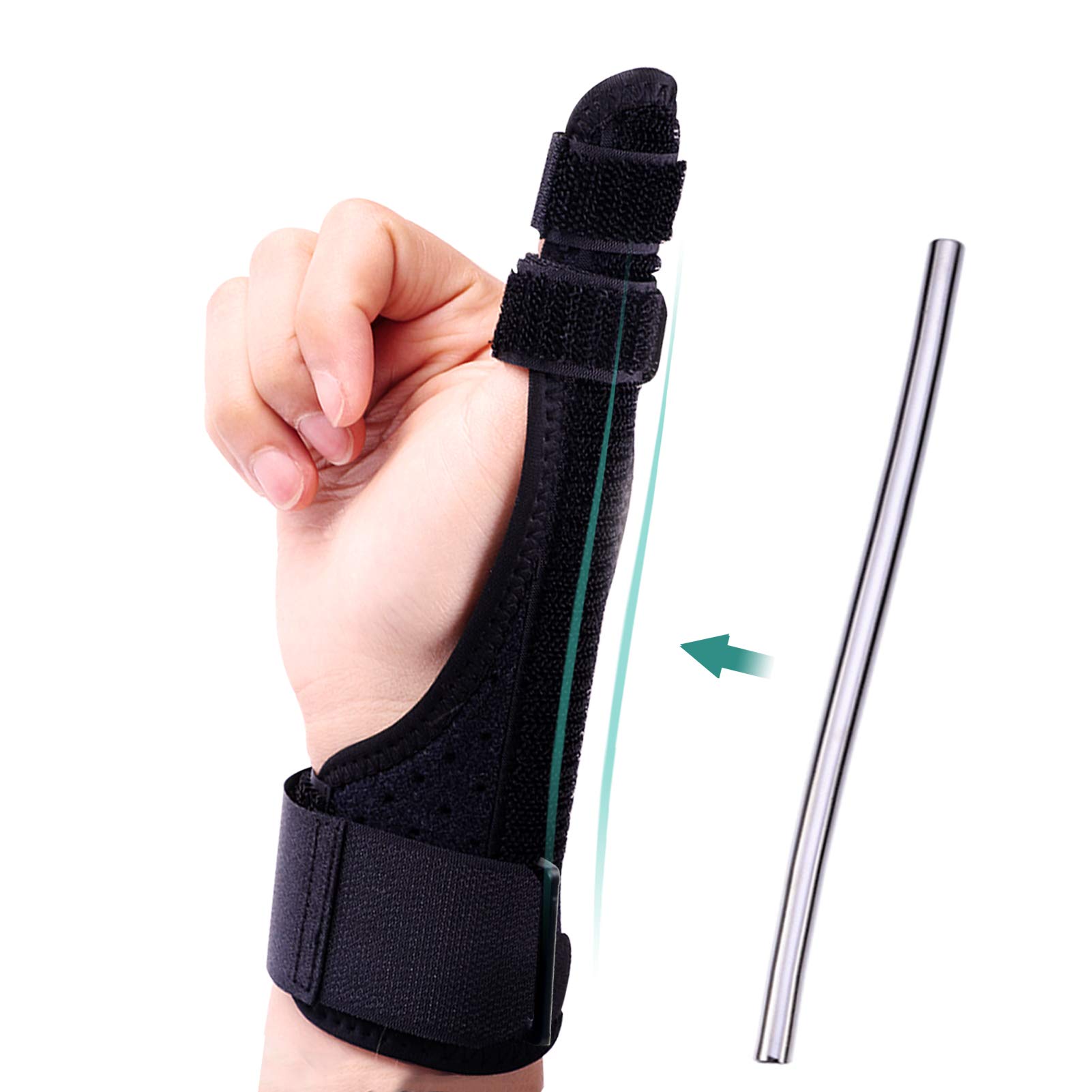 Buy Aluminum Brace Support Guard Splints Compression Finger Splint