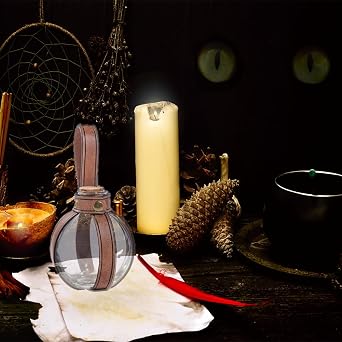 Wizard Magic Potion Bottle, Medieval Mystical Cosplay Costume Accessory Pendant