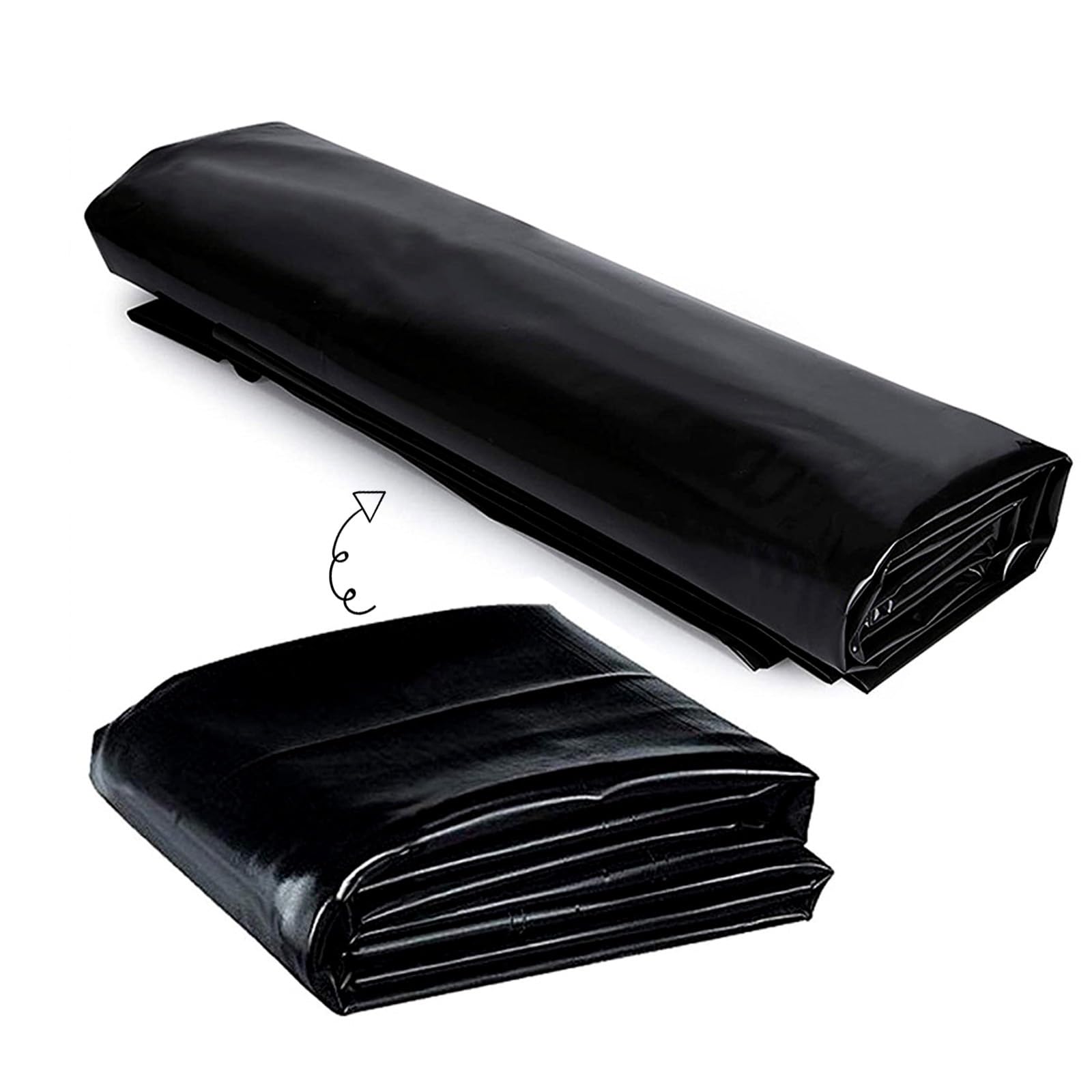 Telo per laghetto da Esterno 3x10 m, Colore Nero, Spessore Elevato, Adatto per Giardini Acquatici, laghetti e paesaggistica da Giardino.