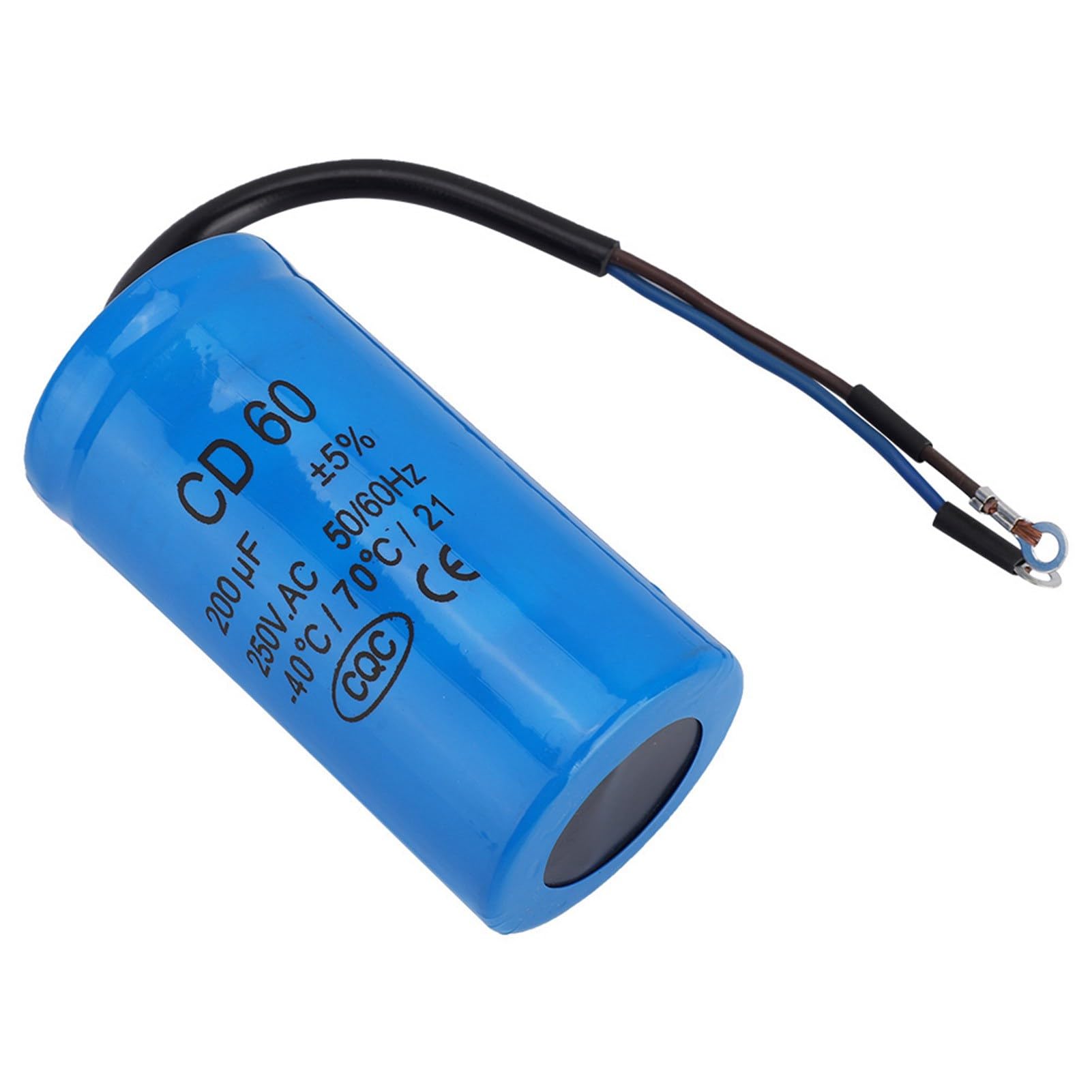 Bewinner Condensateur de Démarrage 200uF 250V AC 50/60Hz pour Moteur AC