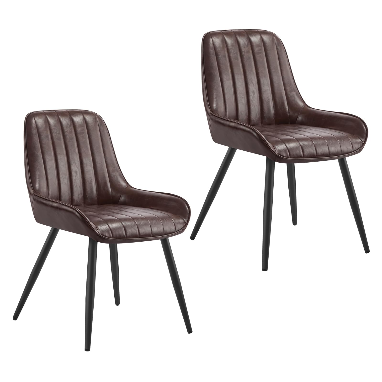Lestarain Dining Chairs Set of 2 Vintage Kitchen Counter Chairs