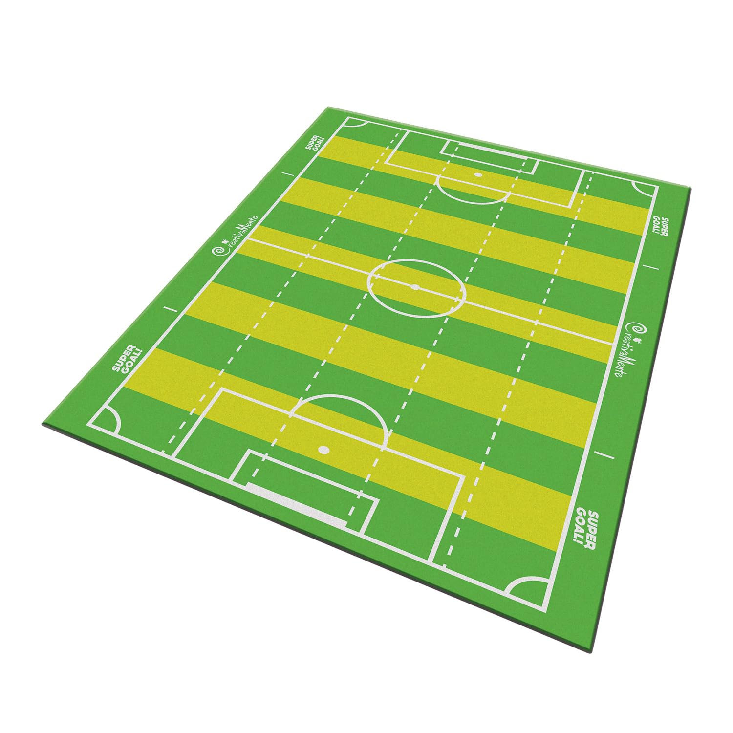 CreativaMente 3178452 Super Goal!, l'emozionante partita di calcio per 2 persone, gioco di dadi di calcio per adulti e bambini dai 6 anni in su