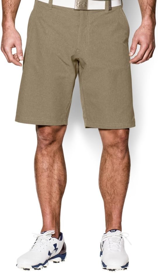 Under Armour Golf Men's Punch Shot Short Canvas/True Gray Heather/Graphite Shorts 30 X 11