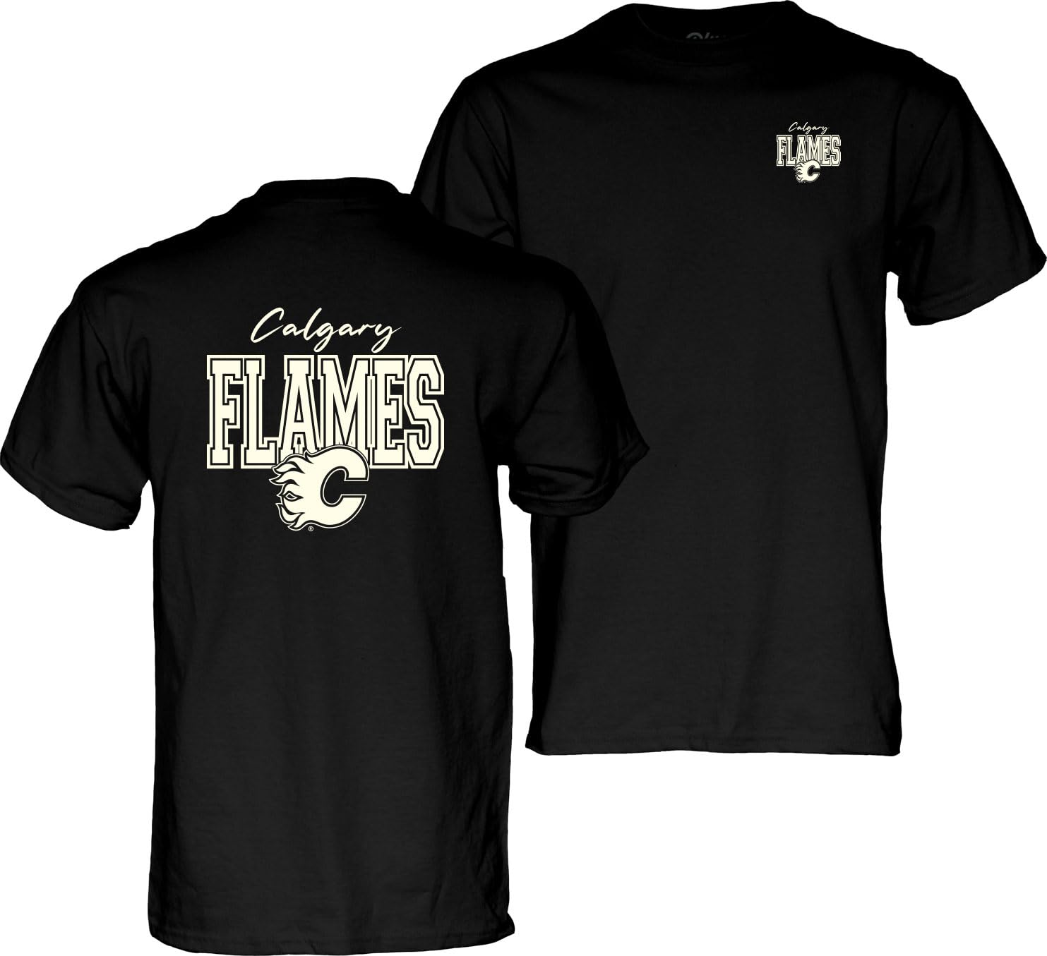 Blue 84 NHL Officially Licensed T-Shirt Pop Echo Black