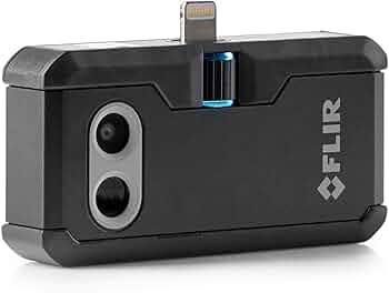 【一回のみ使用美品】FLIR(フリアー) ライトニング サーモグラフィー Amazon | FLIR(フリアー)【国内正規品】FLIR E6-XT 43200画素 2