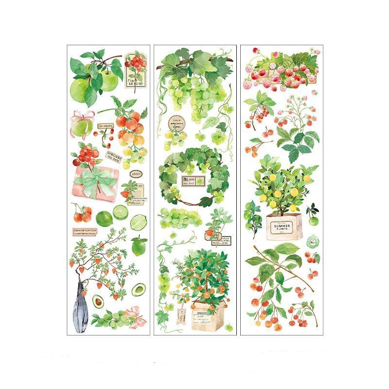 Knaid Juego De Calcomanías De Plantas De Eucalipto Y Flores
