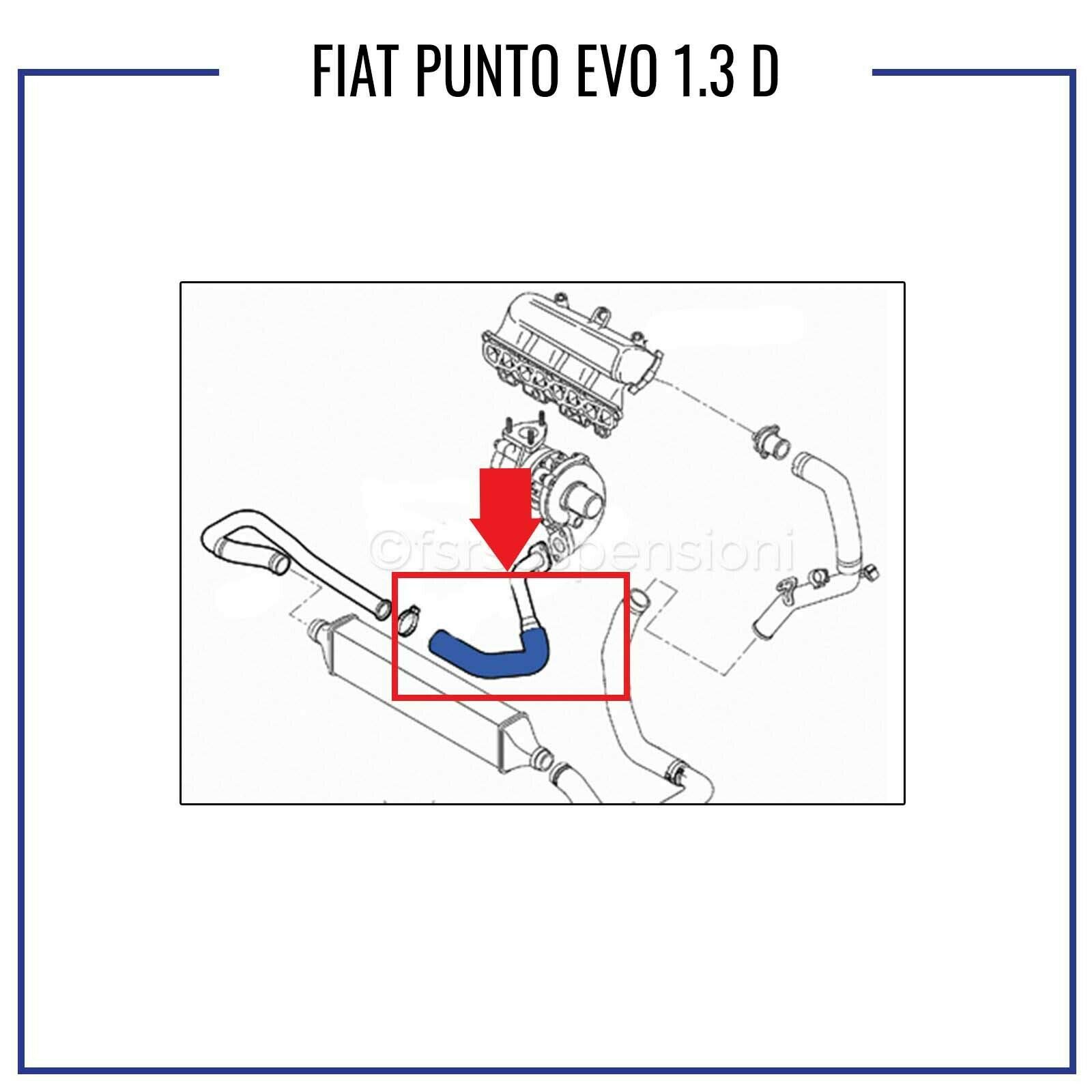 TUBO MANICOTTO D'ASPIRAZIONE FILTRO ARIA FIAT GRANDE PUNTO 1.3 MULTIJET 90 CV - Foto 6