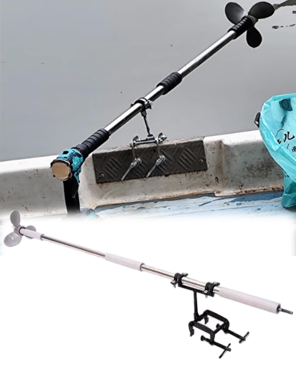 Kit d'hélice hors-bord robuste de 125 cm pour bateau de pêche