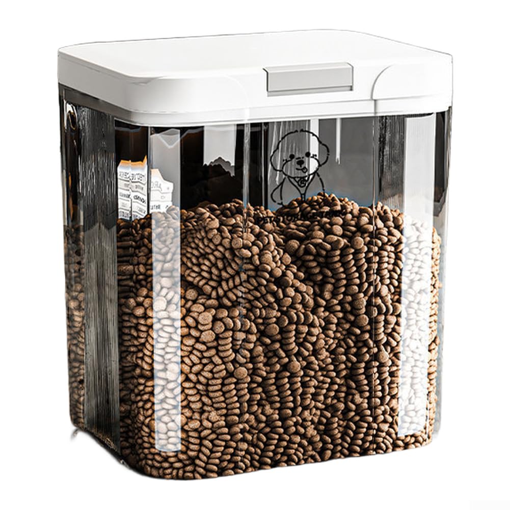 Scatola Alimenti Pet con Chiusura Push-Button per sicura Scatola(15L)