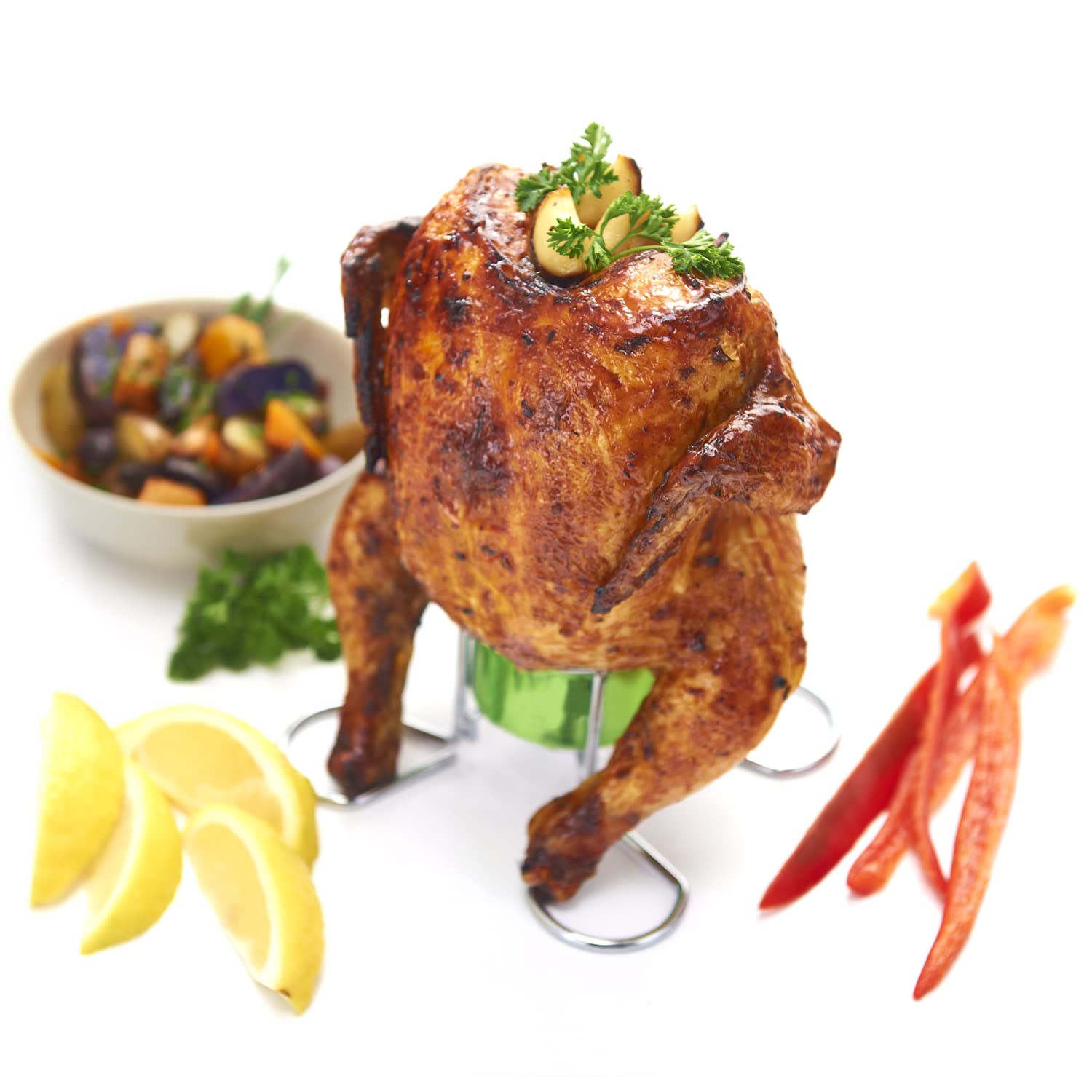41331 Asador de pollo de alambre cromado 3