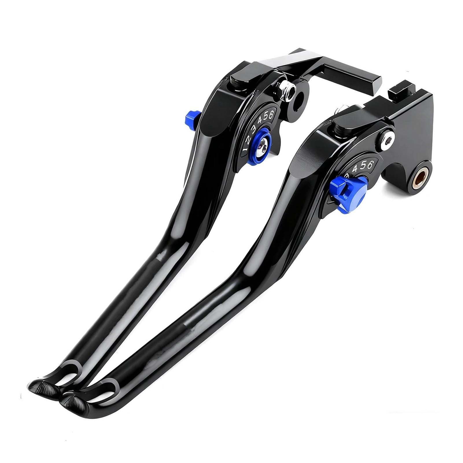 RVEVFBKBAL Motocycle Adjustable Brake Clutch Levers for TMAX530 TMAX560 TMAX 560 530 SX DX(Blue)