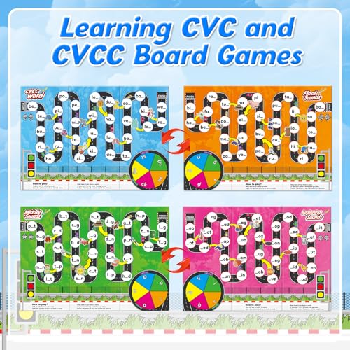 Broytain Phonics Board Games for Kids miniatura 4