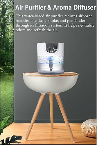 Miniatura 4 de Purificador de aire para el hogar, oficina, purificador de aire a base de agua, humidificador de lavado de aire, ambientador para humo y olores