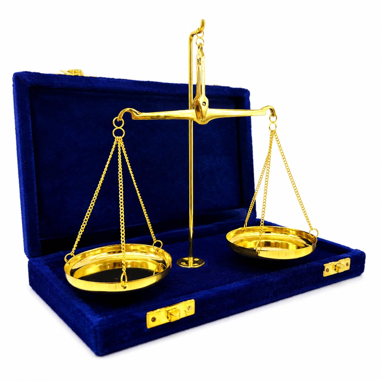 Vintage Brass Apothecary Scale with Purple Box Weight Scale Home Decor Antique Weight Balancing Scale Taraju Showpiece Levels Measuring Tool with Weight Balance-image-20