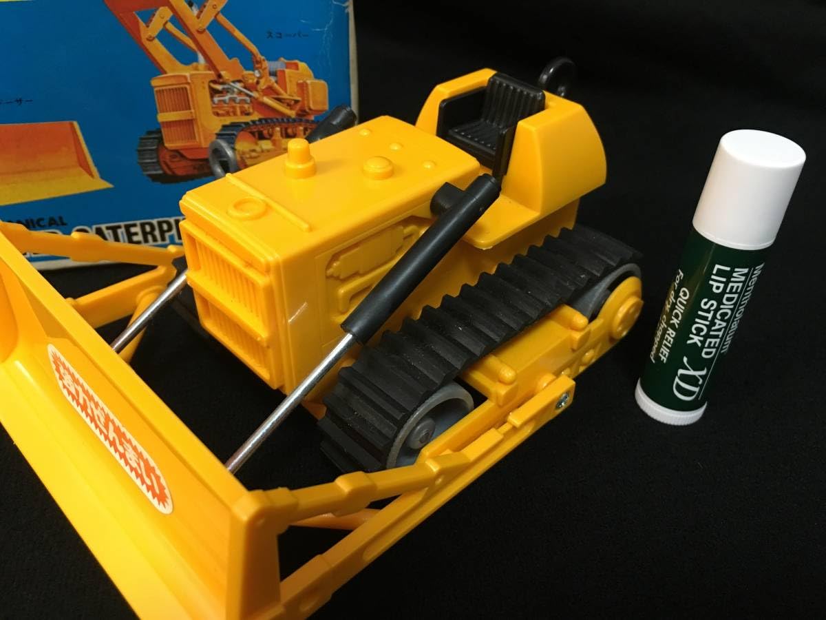 トープレ　ブリキ　キャタピラ　ブルドーザ　動作品 トープレ ブリキ キャタピラ ブルドーザ 動作品 - メルカリ
