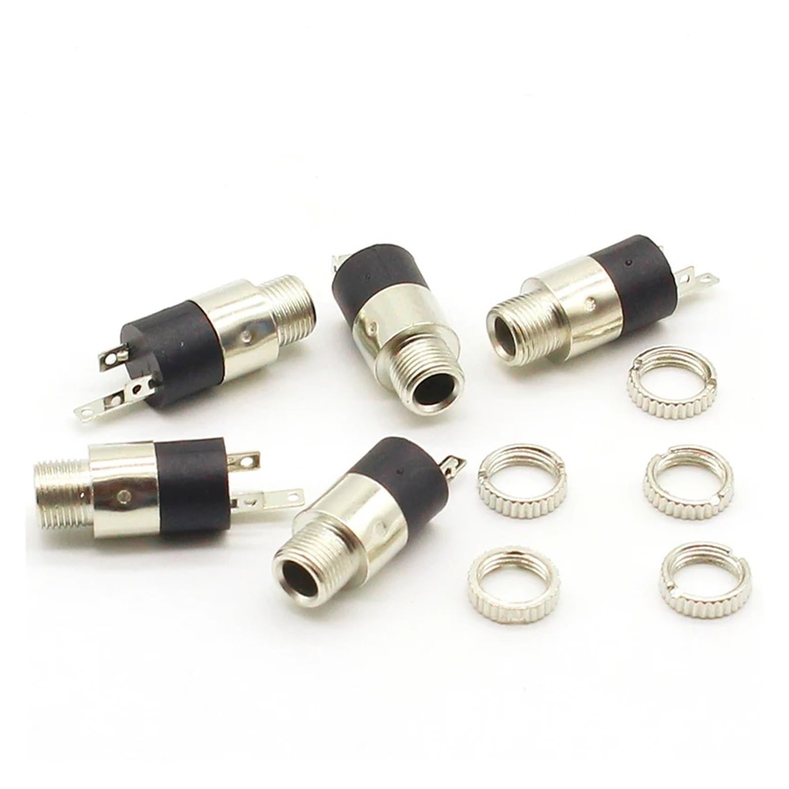 Conectores estéreo PJ392 de 3,5 mm con tornillo para renovar conexiones de audio en casa