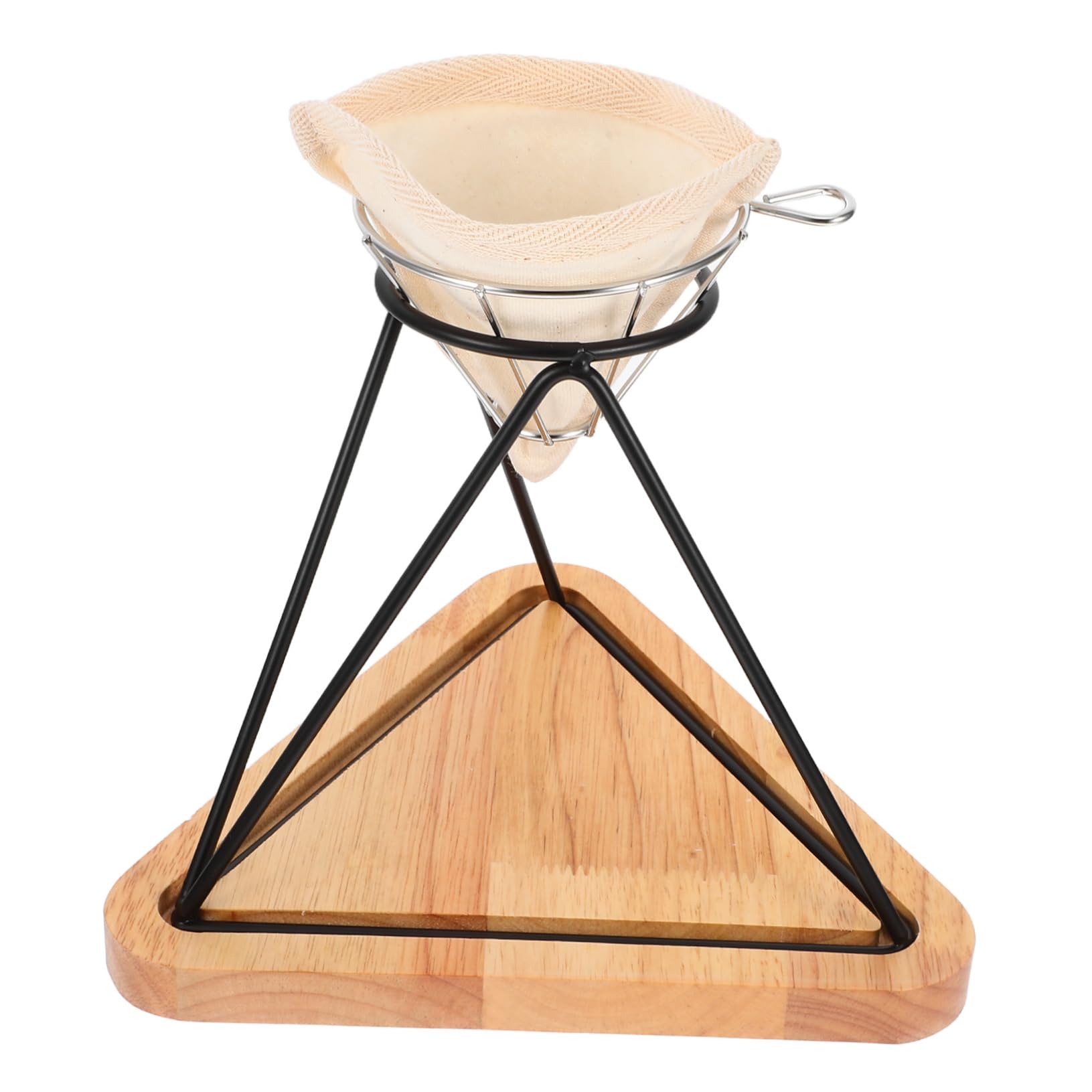 Station à café manuelle avec égouttoir COLLBATH en inox pour vos pauses au bureau