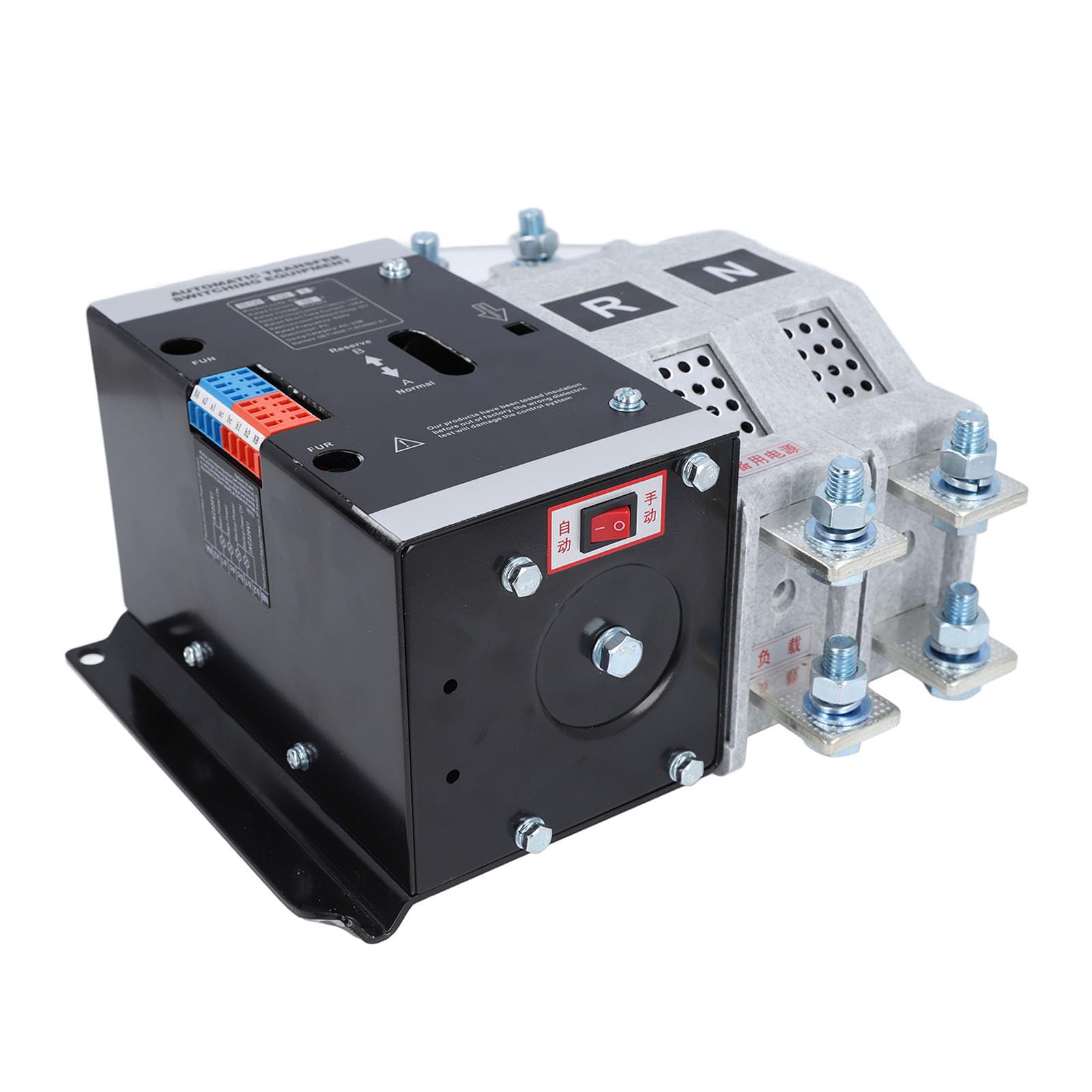 Interruptor de Transferencia Automática de Doble Potencia, AC400V 630A 2P Interruptor de Transferencia Automática de Conmutación Rápida Conmutación de Milisegundos Generador Retardante de