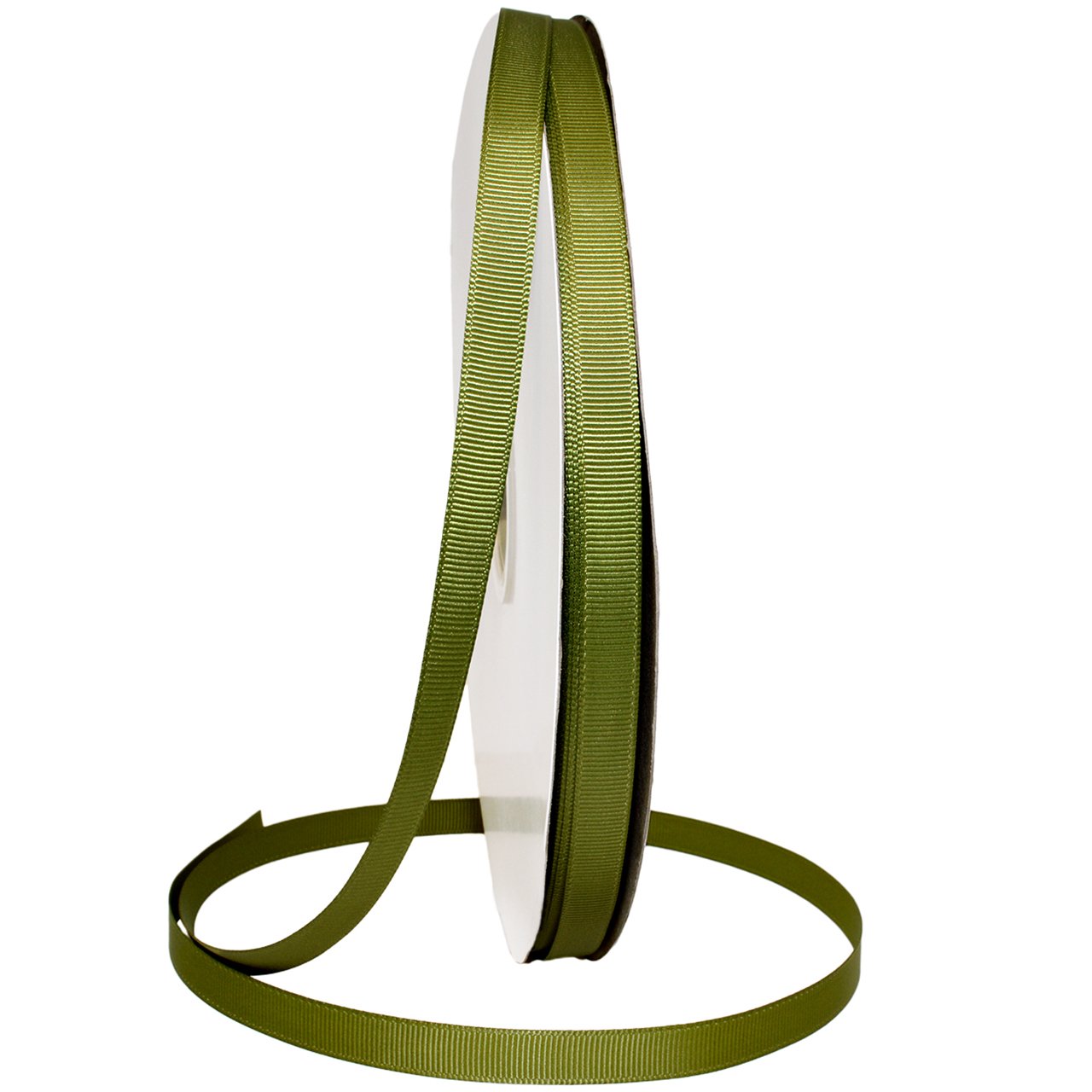 Morex Ribbon06609/00-563 Grosgrain Fabric Ribbon, 3/8" x 100 Yd, Willow