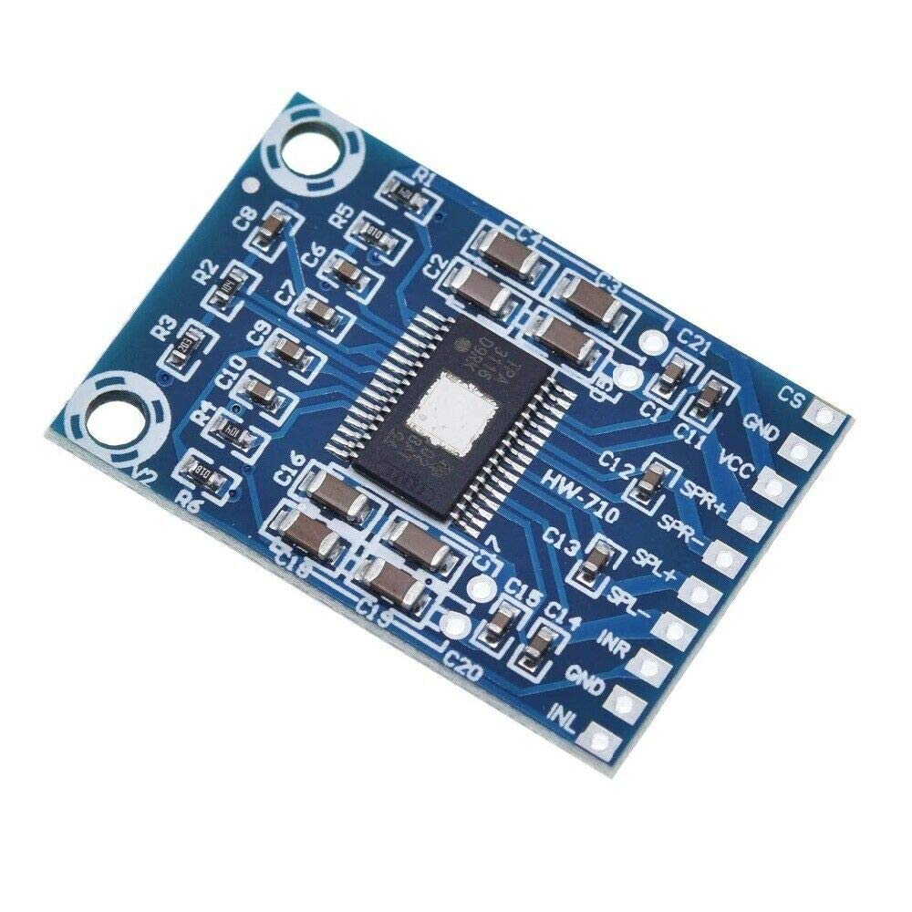 5pcs XH-M562 TPA3116D2 Digital Audio Amplifier DC 12V-24V 2x50W Dual Channel